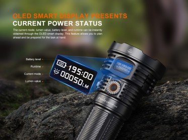 Tölthető LED zseblámpa Fenix LR50R V2.0
