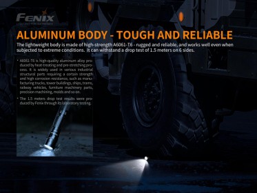 Fenix PD40R V2.0 tölthető zseblámpa