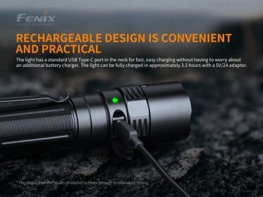 Fenix PD40R V2.0 tölthető zseblámpa