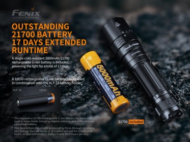 Fenix PD40R V2.0 tölthető zseblámpa