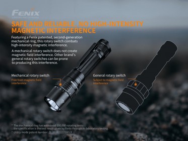 Fenix PD40R V2.0 tölthető zseblámpa