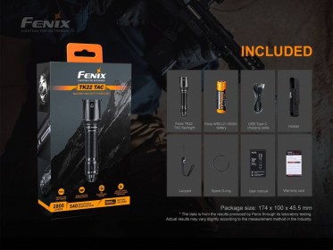 Fenix TK22 TAC taktikai zseblámpa