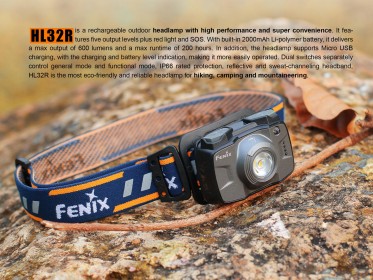 Fenix HL32R tölthető fejlámpa
