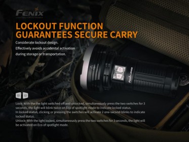 Tölthető LED zseblámpa Fenix LR40R