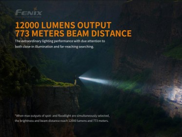 Tölthető LED zseblámpa Fenix LR40R