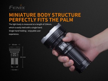 Tölthető LED zseblámpa Fenix LR40R