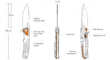 Ruike M875-TZ kés