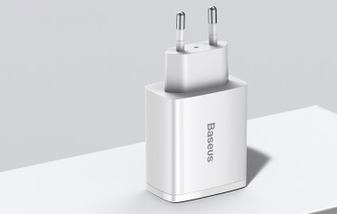 Baseus hálózati adapter USB-C + 2x USB-A (30W)