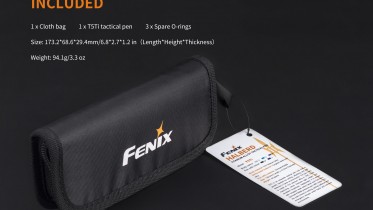 Fenix T5Ti titán taktikai toll
