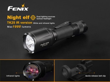 Taktikai LED-es zseblámpa Fenix TK25 IR