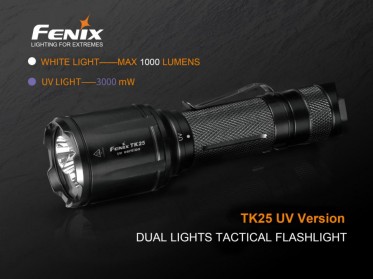 Taktikai LED lámpa Fenix TK25 UV
