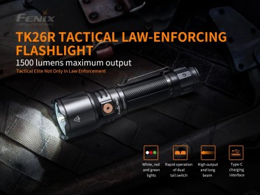 Fenix TK26R tölthető taktikai zseblámpa