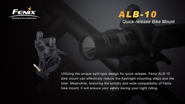 Fenix ALB-10 tartó kerékpárlámpákhoz