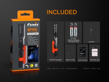 Fenix WF05E ATEX lámpa