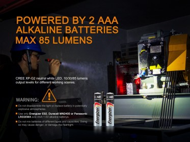 Fenix WF05E ATEX lámpa