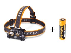 Fenix HM65R szett + 18650 3400 mAh