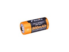 Fenix RCR123A 800 mAh USB-C Li-ion