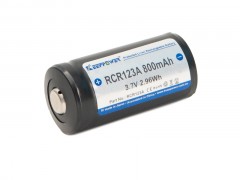 Keeppower RCR123A 800 mAh újratölthető akkumulátor (Li-Ion)
