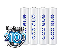 Panasonic Eneloop AAA NiMH 4db 2100 ciklus