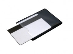 Árnyékolt RFID kártya tok - fekete