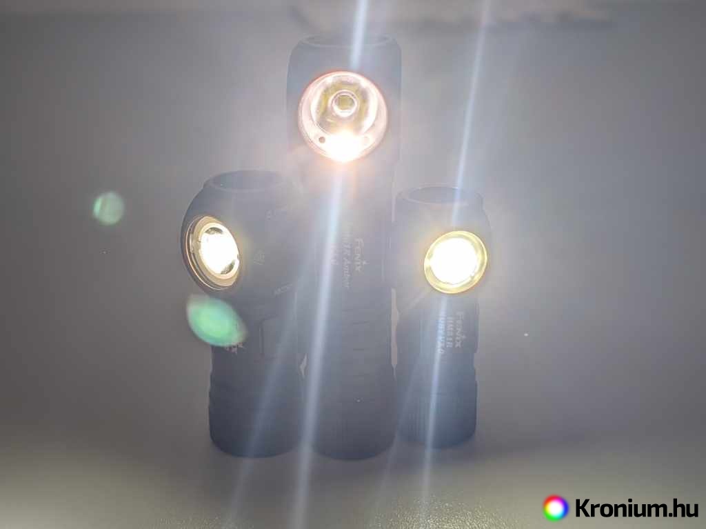 Fenix HM61R V2.0 és V3.0 fejlámpák reflektorai